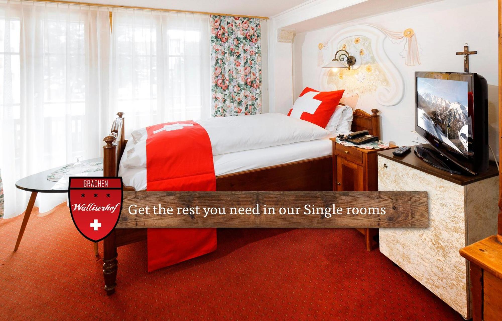 Hotel Walliserhof - The Dom Collection グレヘン 部屋 写真