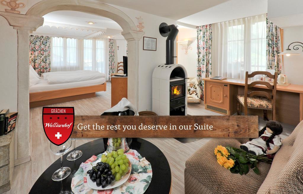 Hotel Walliserhof - The Dom Collection グレヘン 部屋 写真