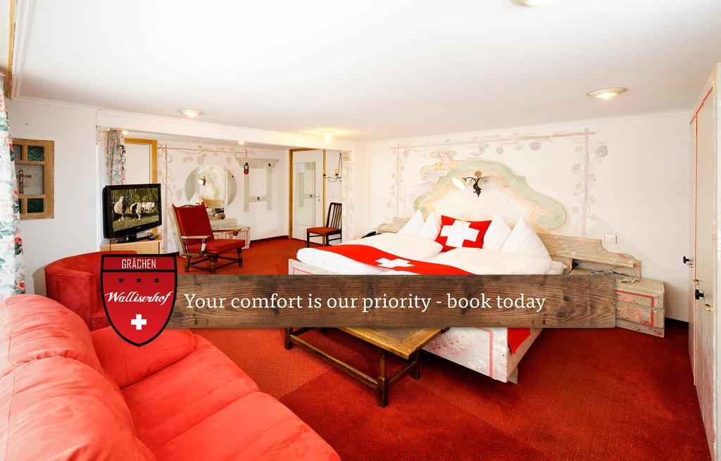 Hotel Walliserhof - The Dom Collection グレヘン エクステリア 写真